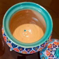 گلدون شکلات خوری و بشقاب دیوارکوب مینا کاری|صنایع دستی و سایر لوازم تزئینی|تهران, لویزان|دیوار