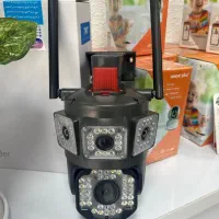 دوربین مداربسته سیمکارتی چرخشی دولنز