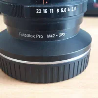تبدیل لنزهای پیچی آنالوگ به fujifilm GFX fotodiox