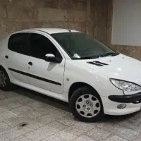 ۲۰۶ صندوقدار V9 سفید۱۳۸۷