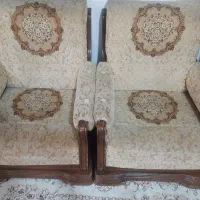 یک دست مبل کارکرده راحتی|مبلمان خانگی و میز عسلی|مراغه, |دیوار