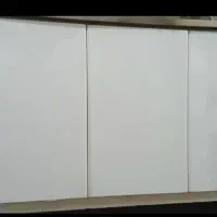 کابینت فلزی طرح هایگلاس با هود، سینک و شیرالات|مصالح و تجهیزات ساختمان|اصفهان, ملک‌شهر|دیوار