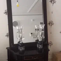 بوفه و آیینه و شمعدان و کنسول قاشق|بوفه، ویترین، کنسول|بیرجند, |دیوار