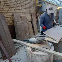 بنا استادکاراجرای سنگنماسرامیک پله شیببندی بتنریزی