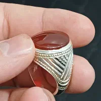 انگشتر بسیار بسیار محشر یمنی خونی|کلکسیون اشیاء عتیقه|قدس, شهر‌قدس|دیوار