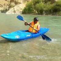 قایق کایاک آبهای خروشان و آرام|قایق و سایر وسایل نقلیه|سمیرم, |دیوار