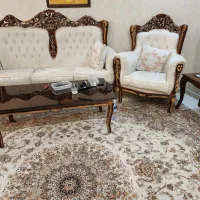 مبلمان مجلسی ۸ نفره|مبلمان خانگی و میز عسلی|تهران, قیطریه|دیوار