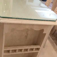 میز جزیره چوبی زیبای آشپزخانه و صندلی اپن|میز و صندلی غذاخوری|مشهد, رضاشهر|دیوار