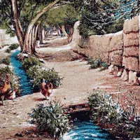 تابلو فرش ماشینی