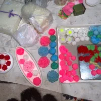 لوازم شمع سازی،قالب سیلیکونی،پارافین ابزارو ظروف|صنایع دستی و سایر لوازم تزئینی|داران, |دیوار