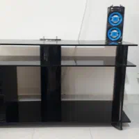 زیر تلوزیونی شیشه ایی