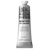 رنگ روغن سفید تیتانیوم وینزور winsor 37 mil