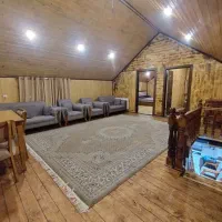 کلبه چوبی  تک خواب و دوبلکس روبه دریا بابلسر مالک