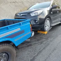 یدک کش بکسلی جرثقیل امداد خودرو چرخگیر شبانه روزی|خدمات حمل و نقل|قم, زنبیل آباد|دیوار