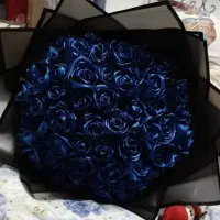 دسته گل روبانی