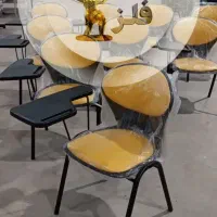 صندلی دانشجویی صدفی،محصلی،دانش آموزی(زرد)|صندلی و نیمکت|تهران, نعمتآباد|دیوار