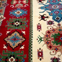 فرش ۱۲متری جدید طرح یلدا تمیزسالم شسته شده درحدنو|فرش|یزد, |دیوار