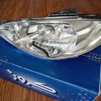 چراغ جلو چپ ( راننده ) 206 مدرن شفاف در حد نو