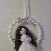 عروسک مکرومه