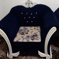 مبل راحتی7 نفره رنگ سرمه ای