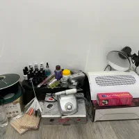 فروش فوری تمامی وسیله های ناخن