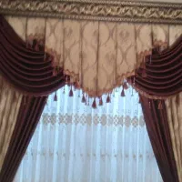 پرده|پرده، رانر، رومیزی|چاف و چمخاله, |دیوار