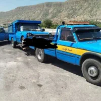 یدک کش امداد خودرو بر جرثقیل کفی خودرو سوار