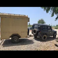 ماشین آفرودی با کمپر کاروان