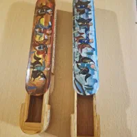 ۲ عدد قلمدان خاتم کار قدیمی|صنایع دستی و سایر لوازم تزئینی|تهران, قزل قلعه|دیوار