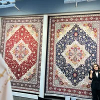 فرش خاطره کویر کاشان ۱۲۰۰ و ۱۵۰۰شانه کلکسیون عمارت|فرش|شیراز, شهرک سراج‎|دیوار