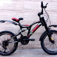 دوچرخه 20 پوما دنده‌ای فنردار در حد نو