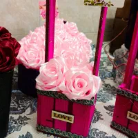 باکس گل روز مادر فقط 150 تومن ارزانترین|گل مصنوعی|قم, نوبهار|دیوار