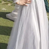 پیراهن مجلسی سنگ دوزی شده