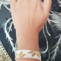 دستبند منجوق بافی سمانه|بدلیجات|گلبهار, شهر جدید گلبهار|دیوار