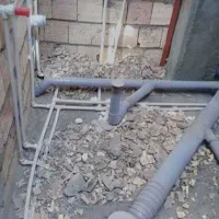 لوله کشی اب فاظلاب وبرقکشی ساختمان