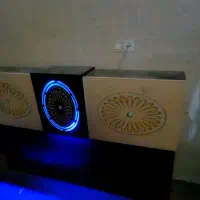 تخت خواب دونفره .اجاق گاز