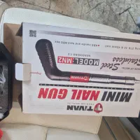 میخ و چاشنی منگنه کوب دستی میخکوب|ابزارآلات|کیش, |دیوار