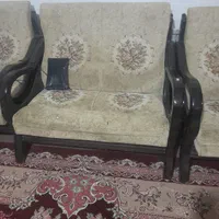 مبل چوبی ۶ نفر به فروش میرسد|مبلمان خانگی و میز عسلی|اصفهان, خیادان|دیوار