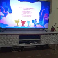 میز تی وی طوسی استخوانی