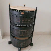 سبد سیب زمین پیاز