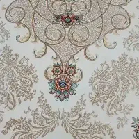 یک تختخ فرش کرمی رنگ ۶متری نو آکبند