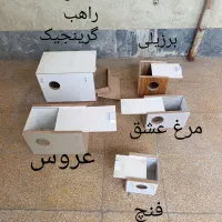 ساخت انواع لونه پرنده به سفارش مشتری لونه عروس