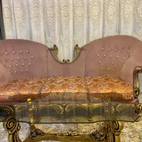 مبل استیل و راحتی با میز|مبلمان خانگی و میز عسلی|اندیشه, اندیشه فاز ۳|دیوار