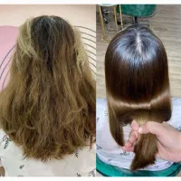 مدل کراتین ابریشم احیا پروتئین+خدمات و آموزش|خدمات آرایشگری و زیبایی|کاشان, امیرکبیر|دیوار
