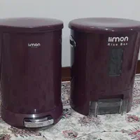 سطل برنج و سطل زباله