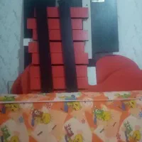 ست سیسمونی دخترانه. تخت. گهواره. رو ویک. کریر|اسباب و اثاث بچه|کنگاور, |دیوار