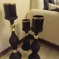 شمعدانی درحد نو ۳عدد لوکس ومدرن