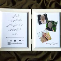 قاب عکس موزیکال|تابلو، نقاشی، عکس|خرم‌آباد, |دیوار