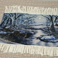 تابلو‌فرش دستبافت|تابلو فرش|رشت, فخب|دیوار