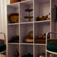 کتابخانه|کتابخانه، شلف، قفسه‌های دیواری|شیروان (خراسان), |دیوار